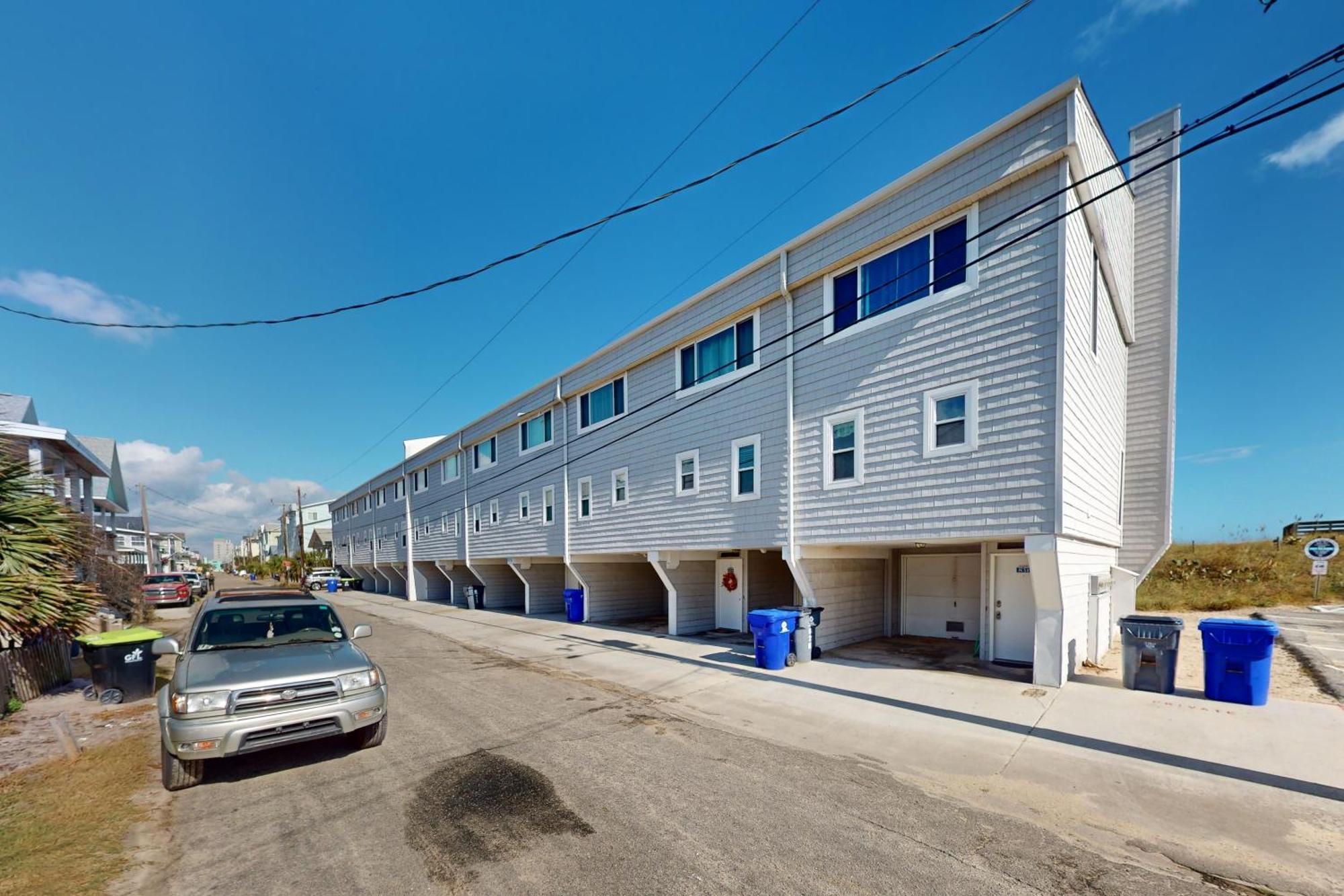 Oceanfront Townhouse Vila Carolina Beach Exterior foto